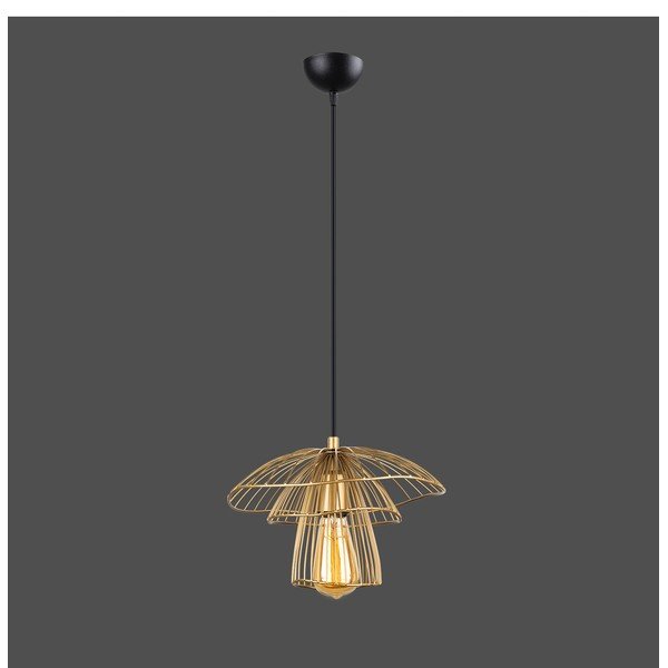 Lustră Squid Lighting Root, înălțime 117 cm, auriu-image-1