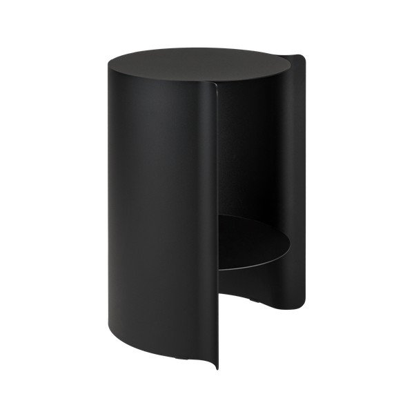 Măsuță auxiliară rotundă din metal ø 32 cm Wa – noo.ma-image-2
