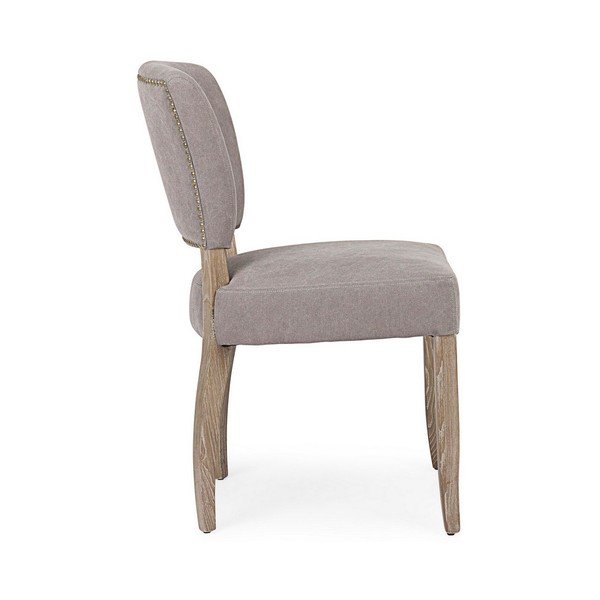 Scaun de dining gri tapițat Maratriz – Bizzotto-image-3