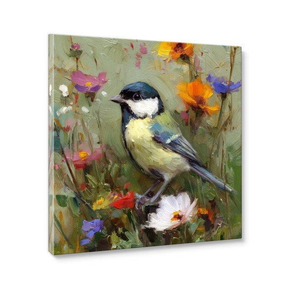 Tablou pe pânză imprimat 32x32 cm Yellow Parus – Styler-image-3