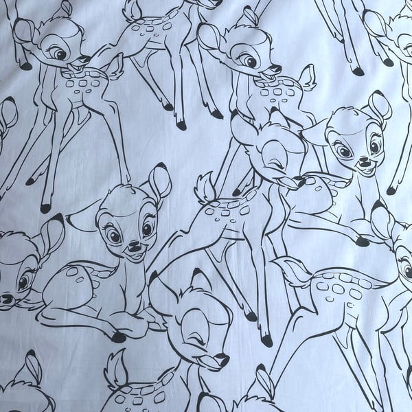 Lenjerie de pat pentru copii din bumbac pentru pătuț 100x135 cm Bambi – Jerry Fabrics-image-4