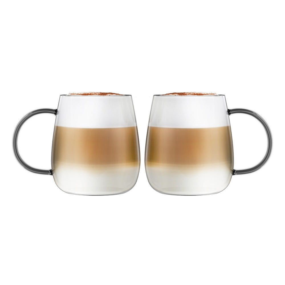 Căni 2 buc. pentru cappuccino 400 ml Bolla – Vialli Design