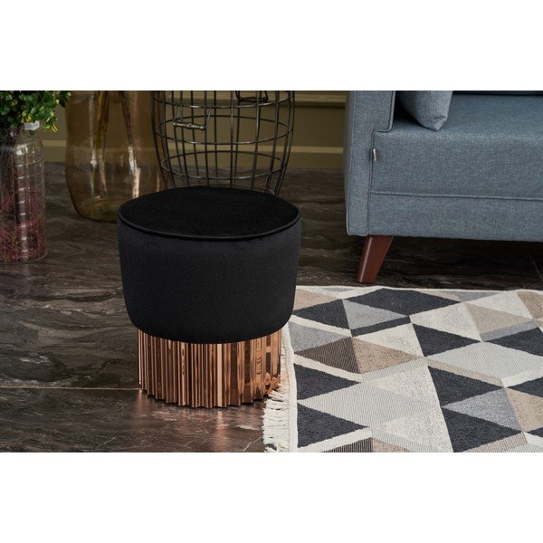 Taburet negru Living – Artie-image-2