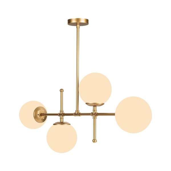 Lustră Squid Lighting Kruva, înălțime 57 cm, auriu-image-3