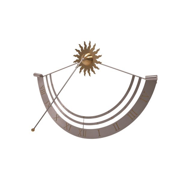 Decorațiune de grădină din oțel inoxidabil Sundial – Garden Pleasure