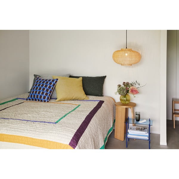 Lustră în culoare naturală ø 45 cm Chand – Hübsch-image-4