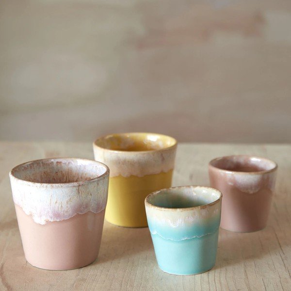 Ceașcă turcoaz pentru espresso din gresie 90 ml Grespresso – Costa Nova-image-1