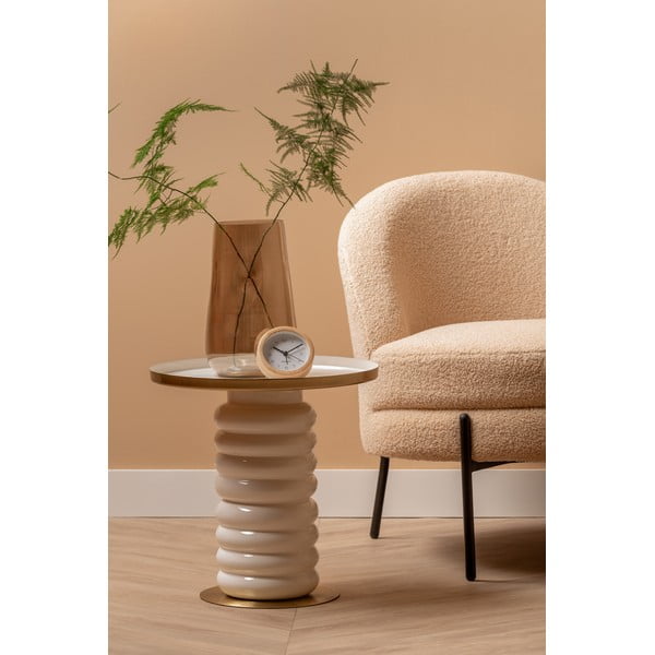 Măsuță auxiliară rotundă din metal ø 41 cm Ruby – Leitmotiv-image-1