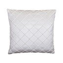 Pernă JAHU Alfa, 45 x 45 cm, alb - gri