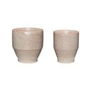Ghivece decorative 2 buc. din ceramică handmade ø 16 cm Ashes – Hübsch