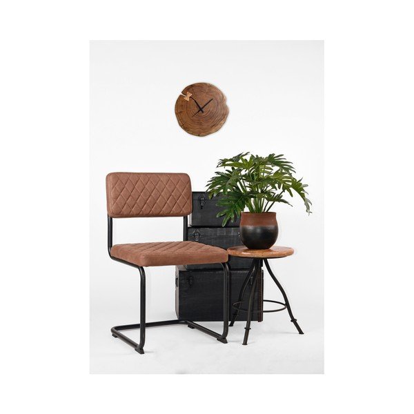 Scaun LABEL51 Bow, maro-image-1
