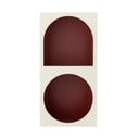 Bibliotecă de perete roșie/albă 30x60 cm Graphia – Bloomingville