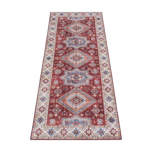 Traversă Nouristan Gratia, 80 x 200 cm, roșu-image-4