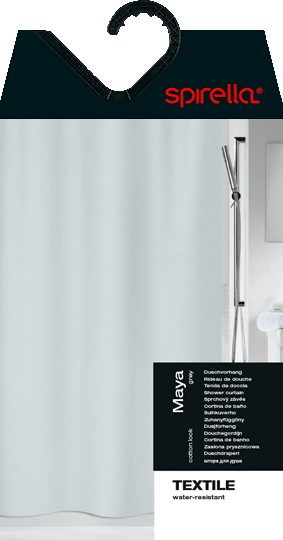 Perdea de duș 120x200 cm Maya – Spirella-image-1