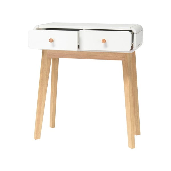 Masă tip consolă Støraa Cassie, alb-image-2