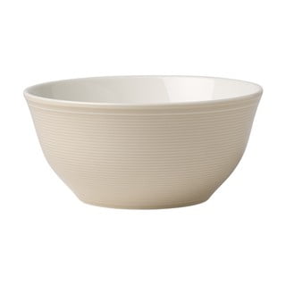 Bol din porțelan Villeroy & Boch Like Color Loop, 750 ml, alb - bej