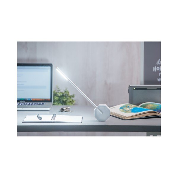 Veioză albă LED (înălțime 38 cm) Octagon One – Gingko-image-3