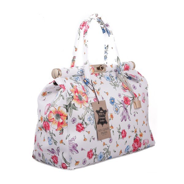 Geantă din piele Chicca Borse Daisy-image-1