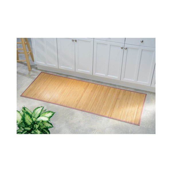 Covor din bambus iDesign Formbu Light, 61 x 182 cm-image-1