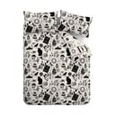 Lenjerie de pat neagră-bej pentru pat de o persoană 135x200 cm Enchanted Witchcraft – Catherine Lansfield