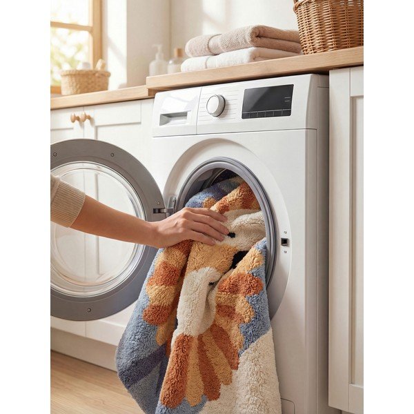 Covor pentru copii lavabil/țesut manual din bumbac 140x200 cm Snuggle Samba – Hanse Home-image-4