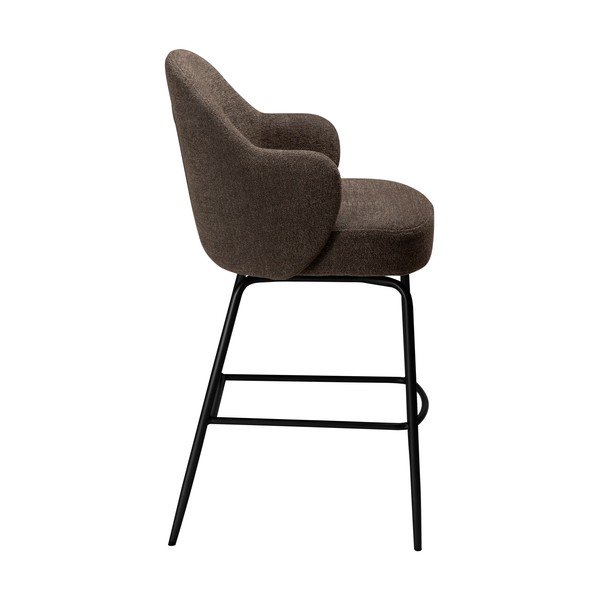 Scaun de bar maro rotativ (înălțime șezut 70 cm) Bae – DAN-FORM Denmark-image-3