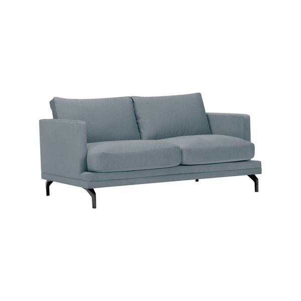 Canapea cu 2 locuri Windsor & Co Sofas Jupiter, gri-image-1