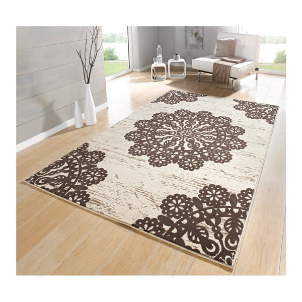 Covor Hanse Home Gloria Lace, 80x150 cm, maro-image-1