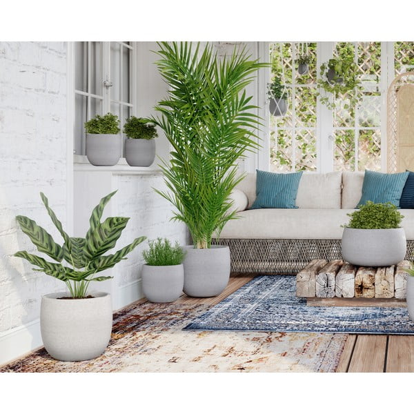 Ghiveci din ceramică făcut manual ø 20 cm Hemera – Artevasi-image-1