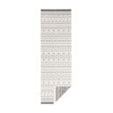 Covor adecvat pentru exterior NORTHRUGS Twin Supreme Mismo, 250 x 80 cm, gri-crem