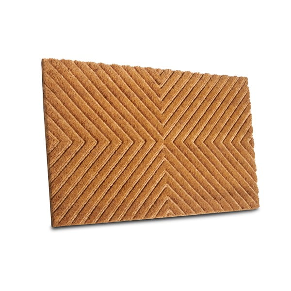 Covoraș de intrare din fibre de nucă de cocos 45x75 cm Geometric – Hanse Home