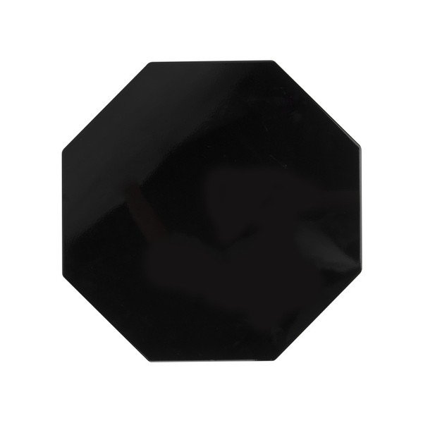 Măsuță din oțel Present Time Hexagon M, negru-image-1