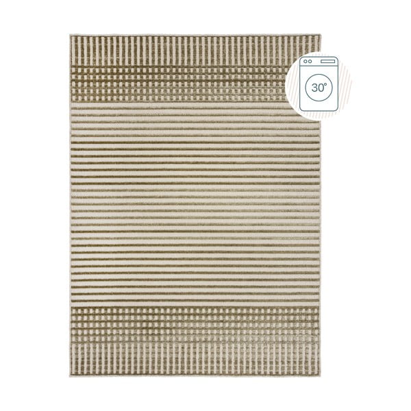 Covor verde lavabil din janilie 200x320 cm Elton – Flair Rugs