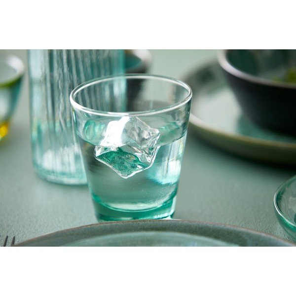 Pahar pentru apă Bitz Basics Green, 300 ml, verde-image-1