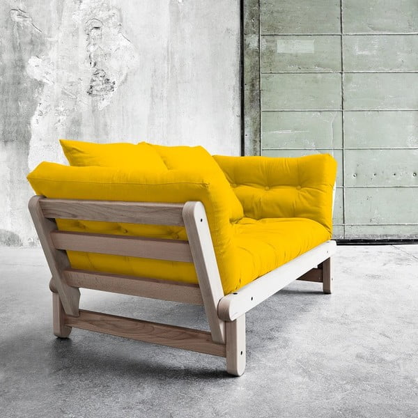 Canapea extensibilă Beat Beech/Amarillo-image-1