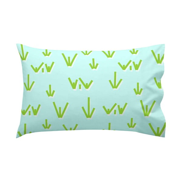 Lenjerie de pat din bumbac pentru copii, pentru pat de o persoană Mr. Fox Grandma, 115 x 145 cm-image-2