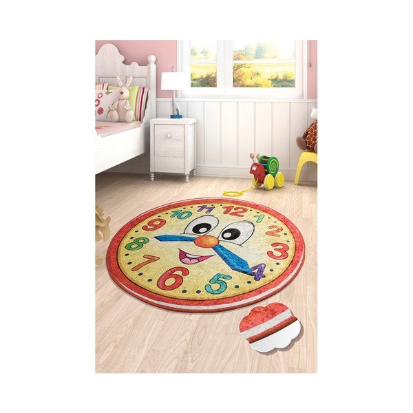 Covor copii Watch, ⌀ 140 cm-image-1