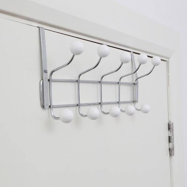 Cuier de ușă argintiu din metal 40,5 cm Jaxen – Premier Housewares-image-1