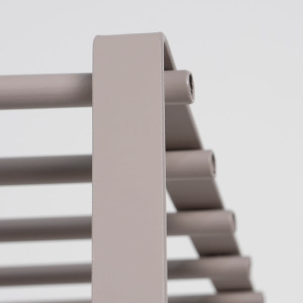 Cuier de perete taupe cu raft din metal 70 cm Rex – Spinder Design-image-3