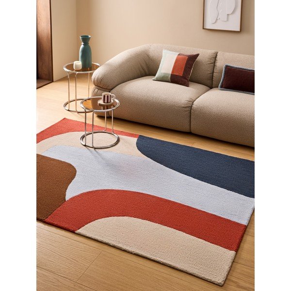 Covor țesut manual din lână 200x290 cm Cecil – MADE-image-1