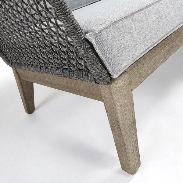 Canapea cu 2 locuri La Forma Relax, gri deschis-image-1