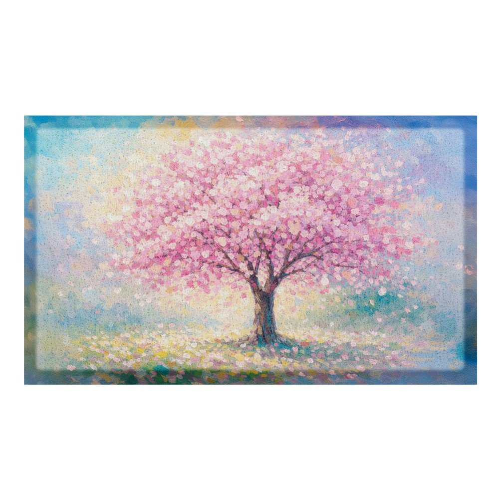 Covoraș de intrare din PVC 40x70 cm Blossom Tree – Artsy Doormats