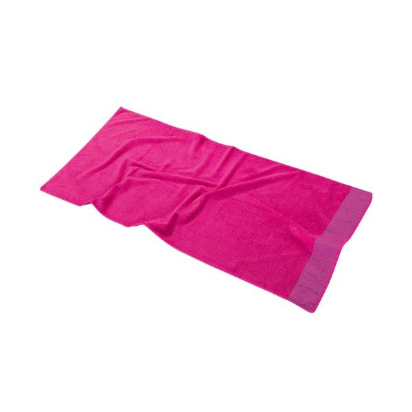 Prosop Marvella Herringbone, roz fucsia -image-1