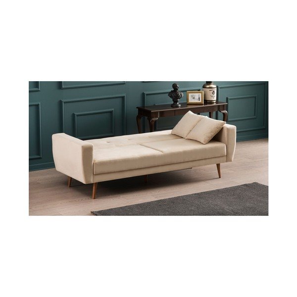 Canapea extensibilă Vivalde, crem-image-3