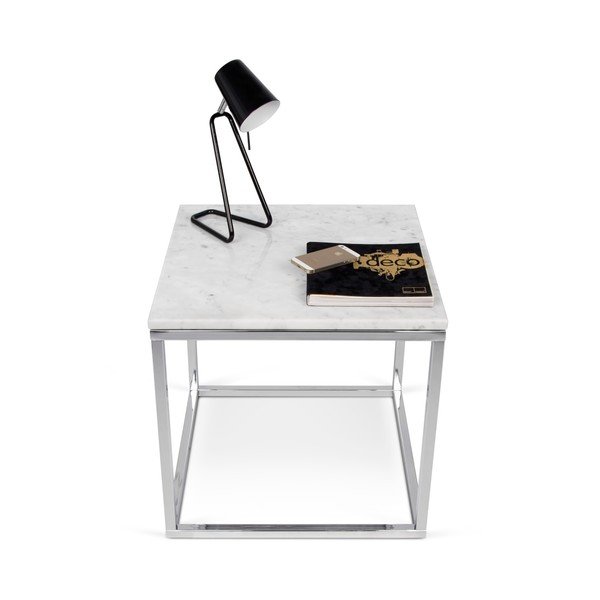 Măsuță TemaHome Prairie Marble. alb-image-1