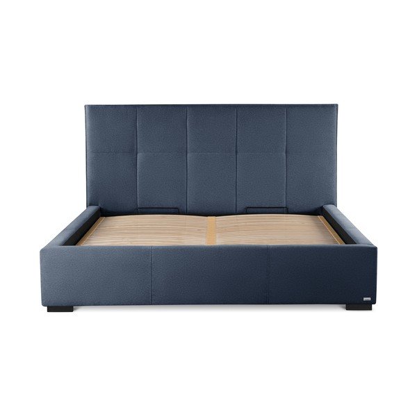 Pat dublu Guy Laroche Home Allure, 160 x 200 cm, albastru închis-image-2