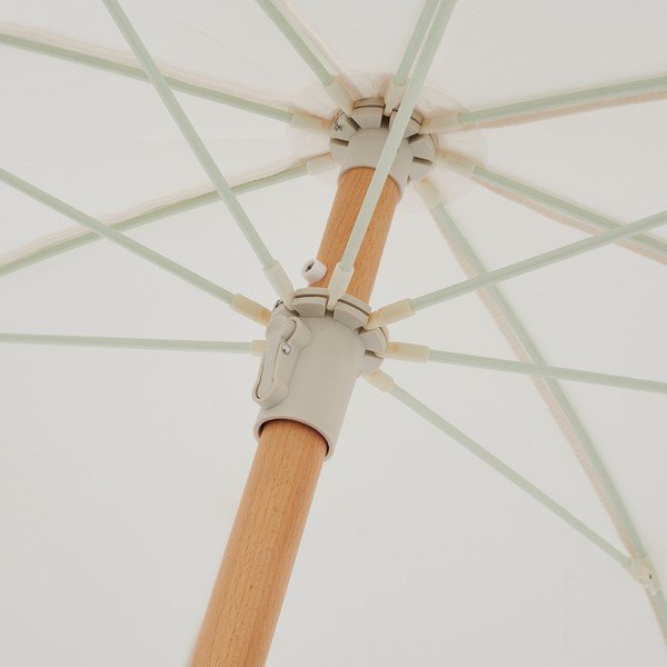 Umbrelă de soare neagră-albă ø 155 cm Casa Marbella – Sunnylife-image-1