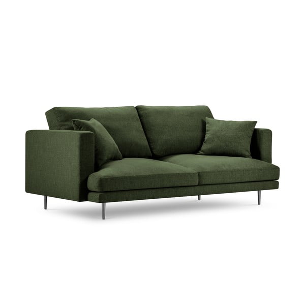 Canapea Milo Casa Piero, verde, 220 cm-image-4