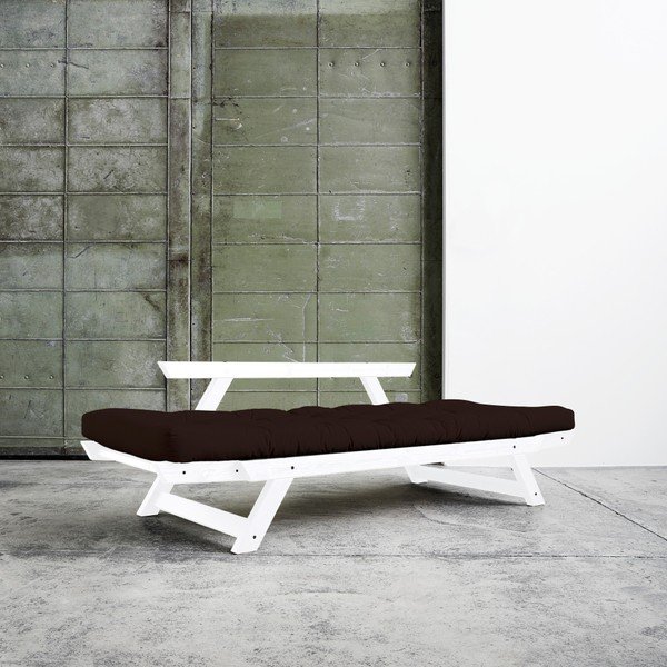 Canapea extensibilă Karup Bebop White/Brown-image-4