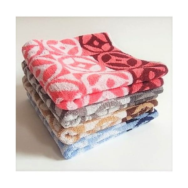 Prosop roz din bumbac 70x140 cm Compass – JAHU collections-image-3